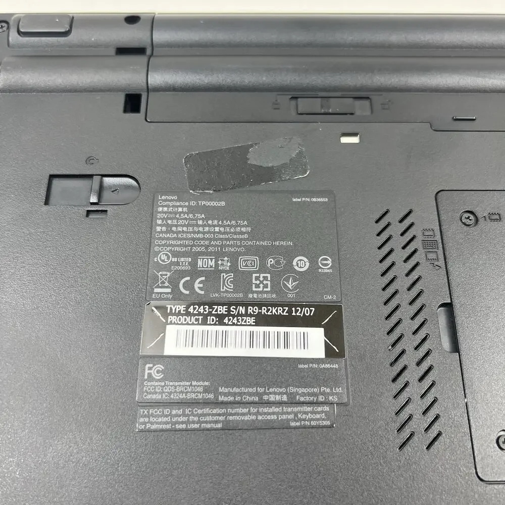Lenovo ThinkPad T520 Intel i7-2640M 8GB 320GB HDD Linux Mint OS w/ Charger|ELP96